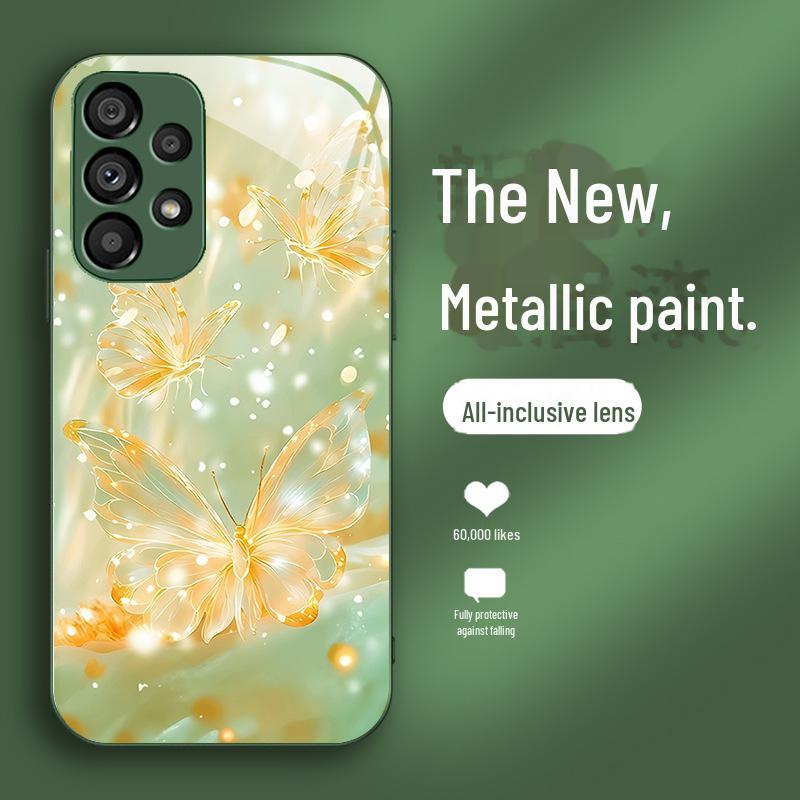 

Чохол з рідкого скла Samsung S21Ultra Dream Butterfly S21Plus: Неперевершений захист від падінь і стиль S23 Ultra