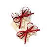 Gothic Bows Hair Clip 2000s Trend Side Clip Bows Lace Graceful Bowknot Balletcore Photo Props