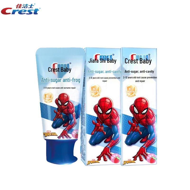 Crest Marvel Spider-Man Kids Sugar Defense Toothpaste
