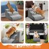 2/3 Step Dog Ramp Stair Pineapple Velvet Small Dog Stair with Sponge Filling and Nonslip Bottom Safe Pet Supplies for Cat Puppy