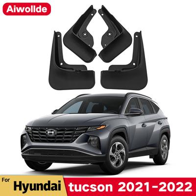 Araba çamurluk çamur Flaps Hyundai Tucson NX4 2022 için Fit Splash muhafızları çamurluklar ön arka çamurluklar otomatik