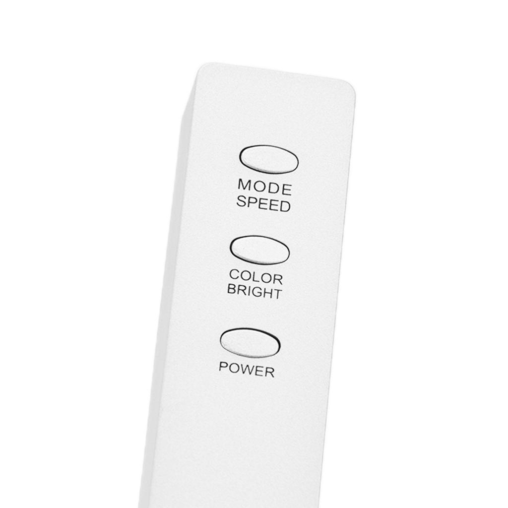 40LED RGB Rhythm Light Colorful USB Charging Light Bar Voice Control Light with Base for KTV Bar Party