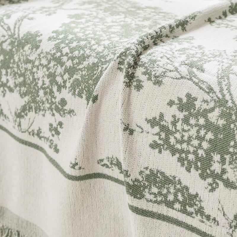 Telo per divano jacquard in ciniglia bianco e nero quattro stagioni universale telo copridivano intero avvolgente copri copridivano cuscino per divano a copertura totale