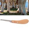 Stainless Steel Hoof Trimming Tool Wooden Handle Cattle Hoof Tool  Livestock Caretakers