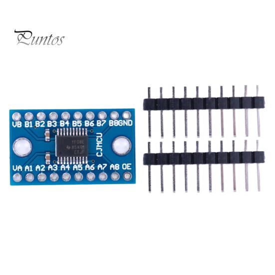 Moduladapter TXS0108E Bidirektionales Logik-Level-Shifter-Modul 3,3 V 5 V Spannungsumsetzung Hochgeschwindigkeitsmodul für