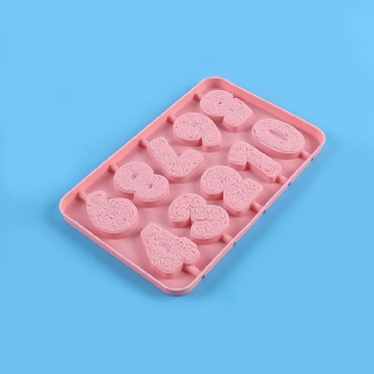 Fun Celebration Number Lollipop and Candle Making Kit High-Quality Silicone Molds
