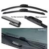 Wiper Front Wiper Blades For Kia Cerato 2003-2008 2004 2005 2006 2007 Windshield Windscreen Front Window 24"+16"