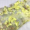 New Multi-color 3D Butterfly Embroidered Lace Fabric Suitable for Wedding Dresses Formal Gowns and Designer Clothing Fabrics