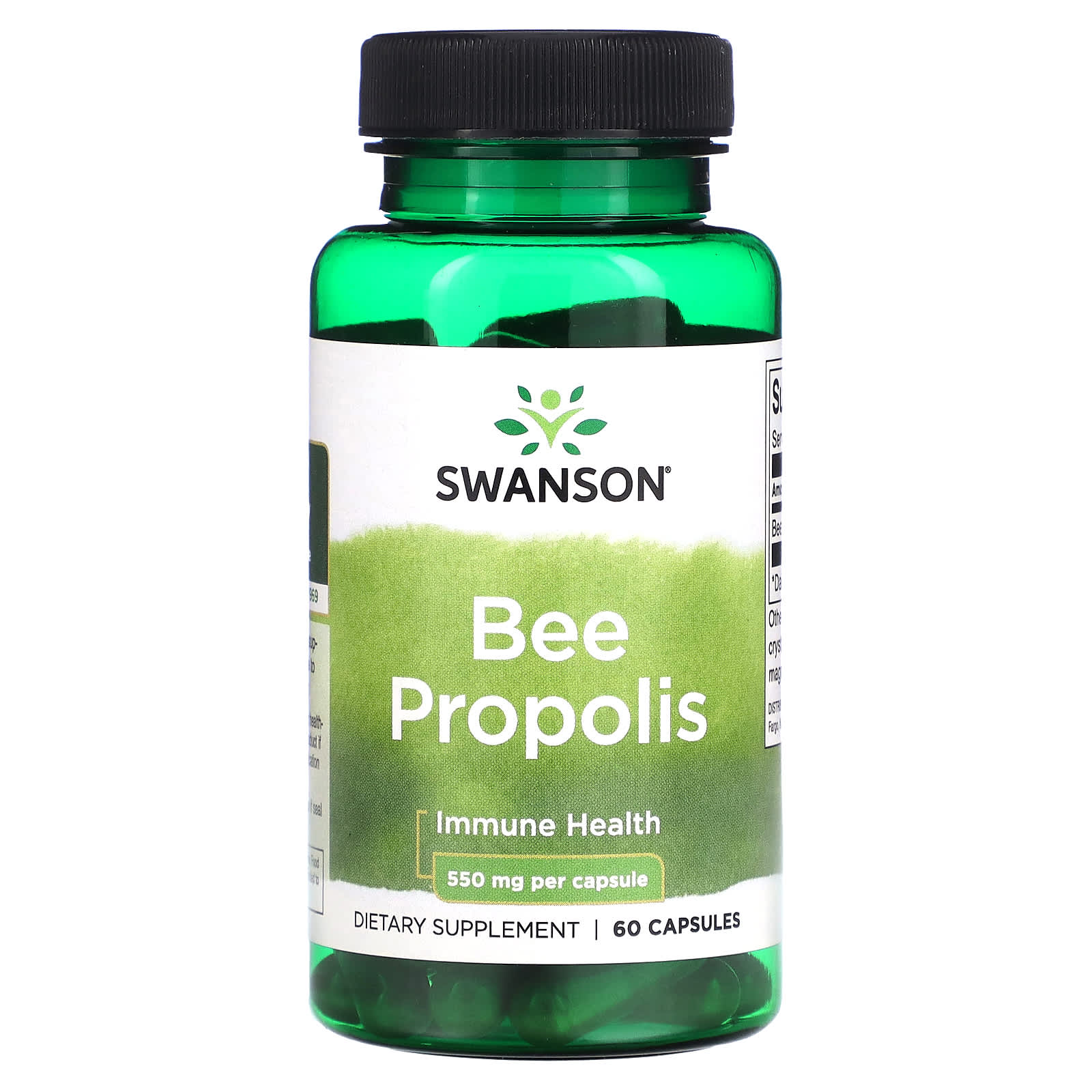 

Honey Propolis, 550Mg, 60 Capsules