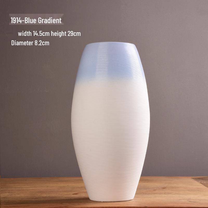 Handmade Modern Minimalist Ceramic Vase for Creative Flower Arrangements