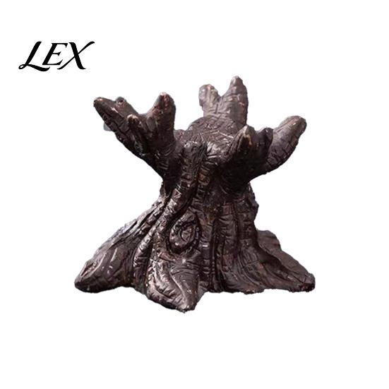 Retro Desktop Spooky Decor Halloween Miniature Resin Ornaments, Micro Landscape Decor, Horror Moss Accessories Scene for Fish Tank Aquarium
