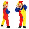 Clownkostüm Clown-Outfits Kinder Clown Verkleidungsset Clownshut Clownsnase Clown-Overalls Cosplay Halloween-Kostüm