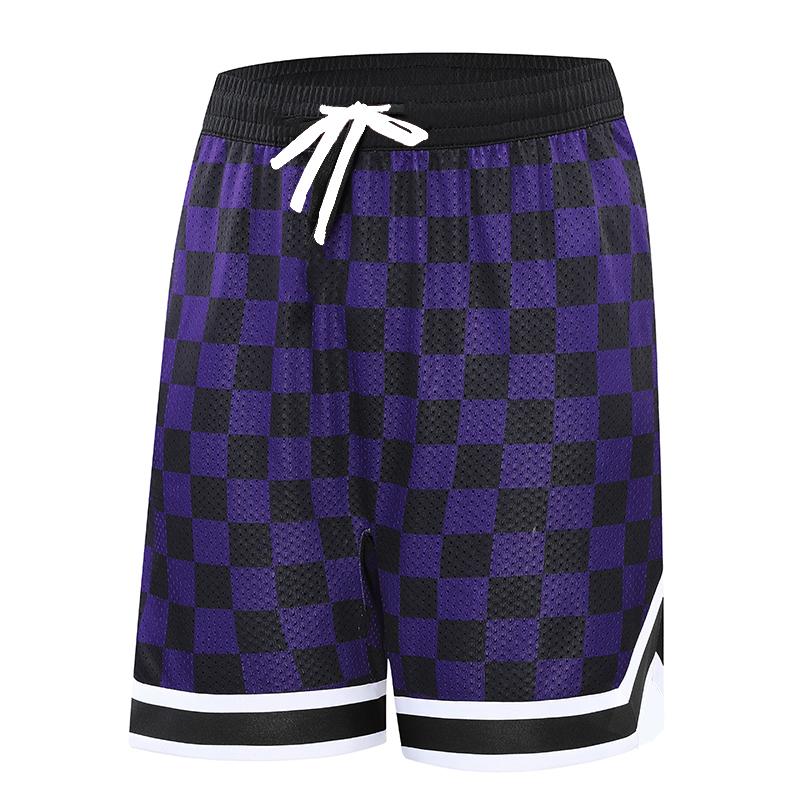 Summer Basketball Running Loose Sports Shorts American Street Print Pants Gym Training Fashion Comfortable Short Pants Moto
