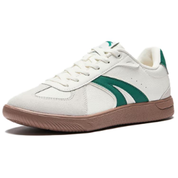 Anta TT Cushioning, Wear Resistant Low top Skateboard Shoes Women's White Green 922548019-1