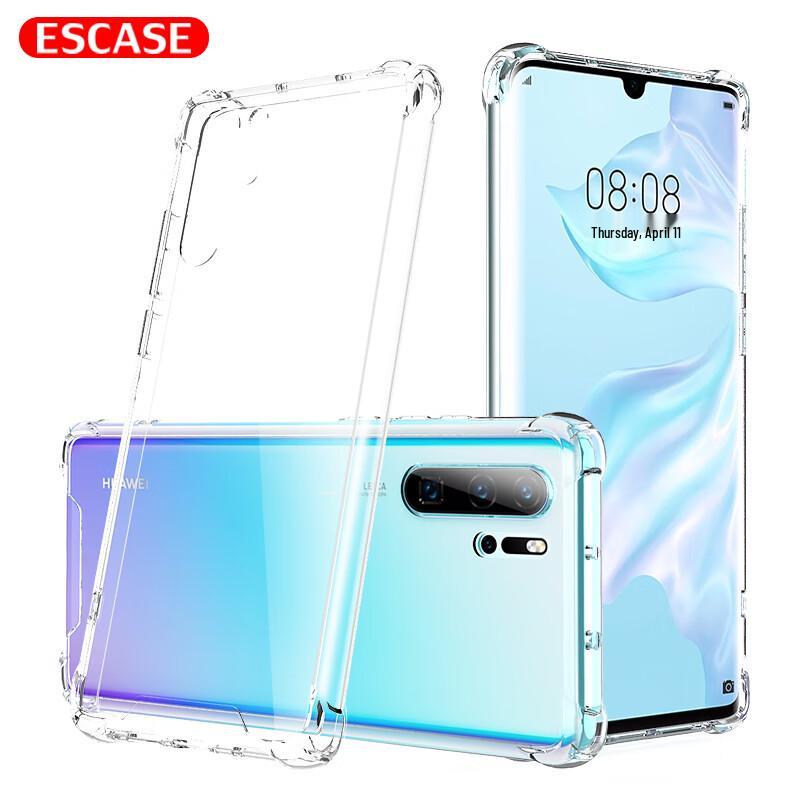 ESCASE Transparente Vergilbungsresistente Schutzhülle für Telefon