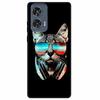 For Moto Edge 50 Fusion Case Silicone Space Animal TPU Soft Black Cover For Motorola Edge 50 Fusion Cases 50Fusion Cool TPUCover