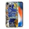 Phone Case For iPhone 15 14 13 12 Mini 11 Pro Max XS X XR 7 8 Plus Clear Shockproof Silicone TPU Cover Starry sky van gogh art