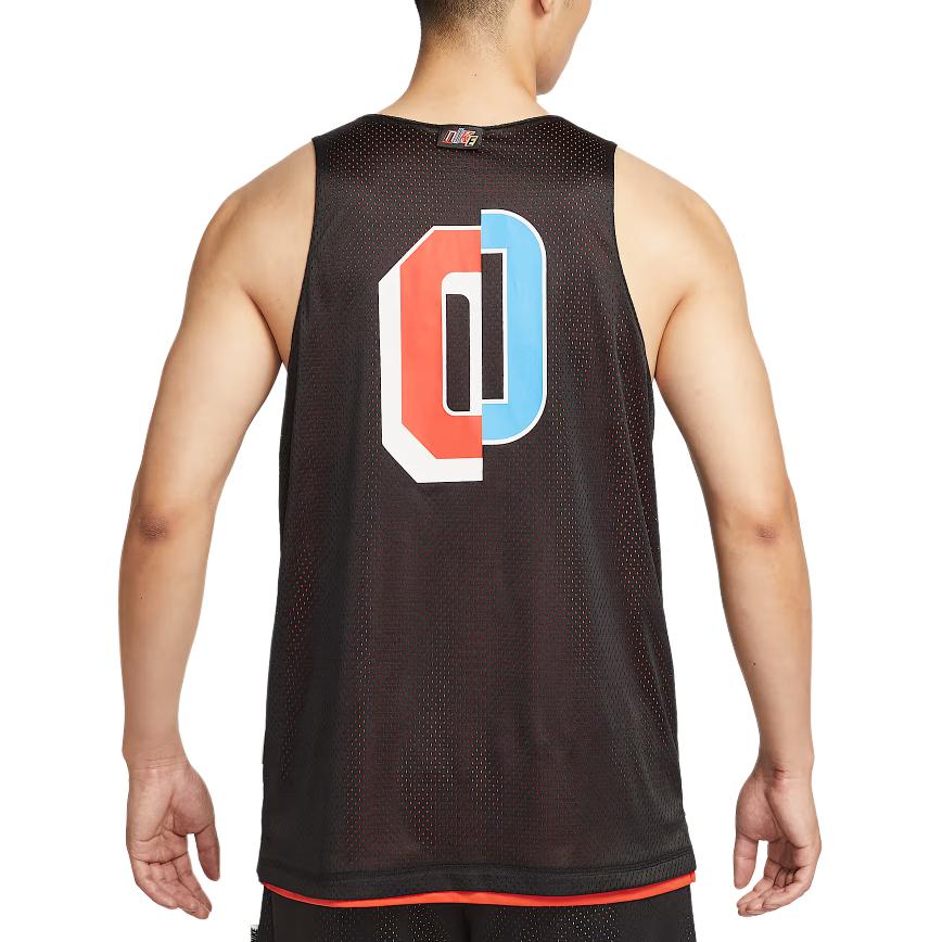 Nike Standard Issue Dri-Fit Reversible Round Neck Sleeveless Basketball Jersey Men Tops IH9272-010