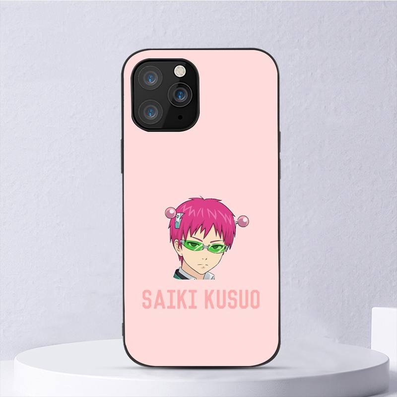 The Disastrous Life Of Saiki K Saiki Kusuo Phone Case For Iphone 11 12 Mini 13 14 Pro Xs Max X 8 7 6s Plus 5 Se Xr Shell