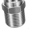 NPT 3/8 Quick Connect Plug, Pressure Washer Coupler Connector Hose Adapter Fitting for