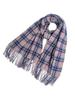 Imitation Cashmere Fashion Women Vintage Plaid Print Winter Scarf Warm Casual Knitted Wild Student Female Thick Long Wrap Shawl