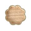 1Pc Imitation Vine Fruits High-capacity Household Storage Basket Vegetables Weave Snack Tray Paper Rope
