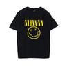 Nirvana Smiley Face Tee 90s Vintage Grunge Band Shirt Hoodie Pullover Unisex Streetwear Sweatshirt Kurt Cobain Fan Gift