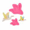 Chinese Style Crane Silicone Fondant Mold for Cake Decoration
