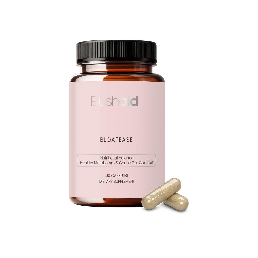 Eushaid Bloatease - Healthy Metabolism & Gut Comfort Capsules (60 Count)