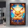 Modern and Stylish Pokemon Mew Decorative Paintings with Bright and Long Lasting Colors Adding A Touch of Brightness To Wall