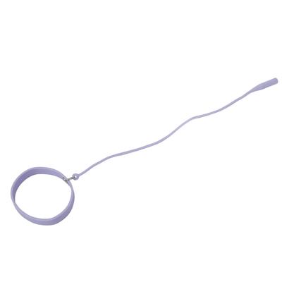 Protecteur de Pince à Épiler Bracelet Souple Élastique à Pression Silicone Pince à Épiler pour Cils Violet
