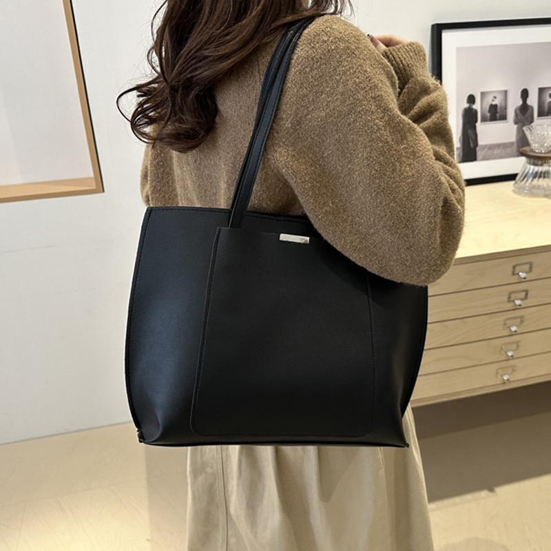 Hochwertige PU-Leder Schulter Crossbody Tragetasche Große Kapazität Handtasche Geldbörsen Marke Luxus Designer Damen Taschen