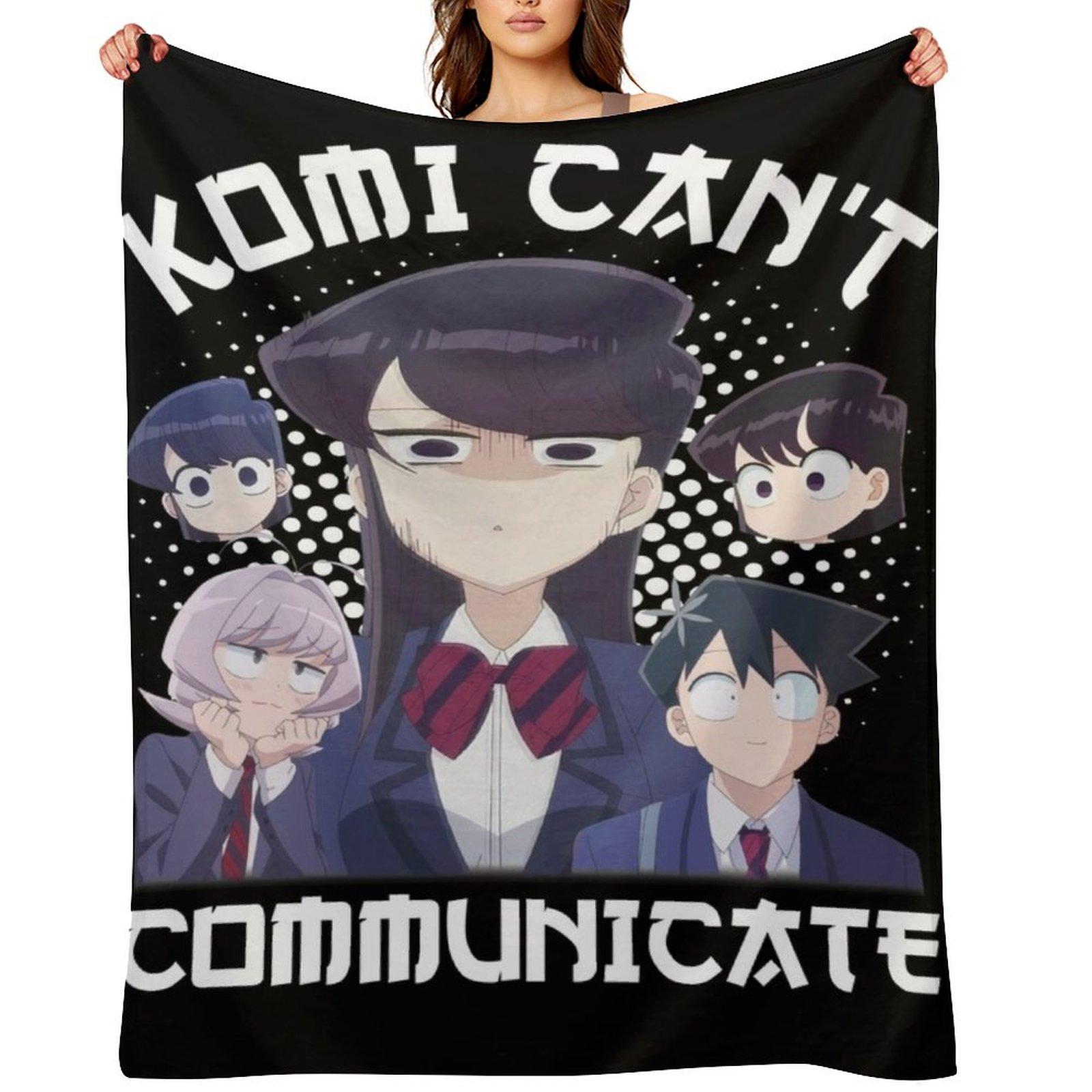 Komi Can t Communicate - komi san Throw Blanket Luxury Brand Furrys bed plaid Comforter Blankets 30x40in