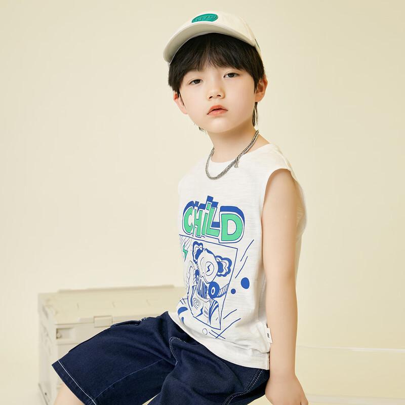 

Boys Summer Graphic Cotton Tank Top 160