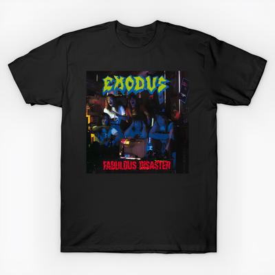 Albums Exodus T Shirt Size S-4X Casual Gildan 5000