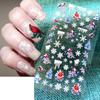 1 Sheet Nail Decals DIY Eye-catching Eco-Friendly Fashion Beautifying Fingernails Sticker Makeup Accessories