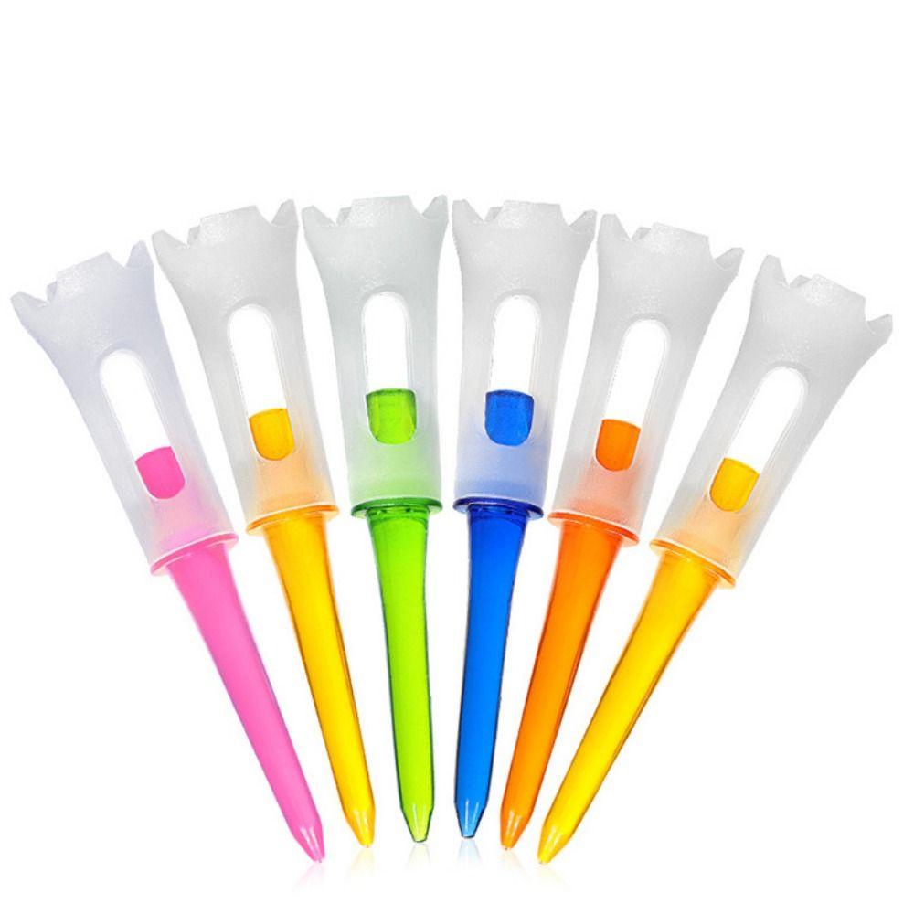 

10Pcs/Lot Ball Holder Golf Tees Low Resistance Golf Training Tools Golf Clubs Tee Outdoor Sports Random 10pcs