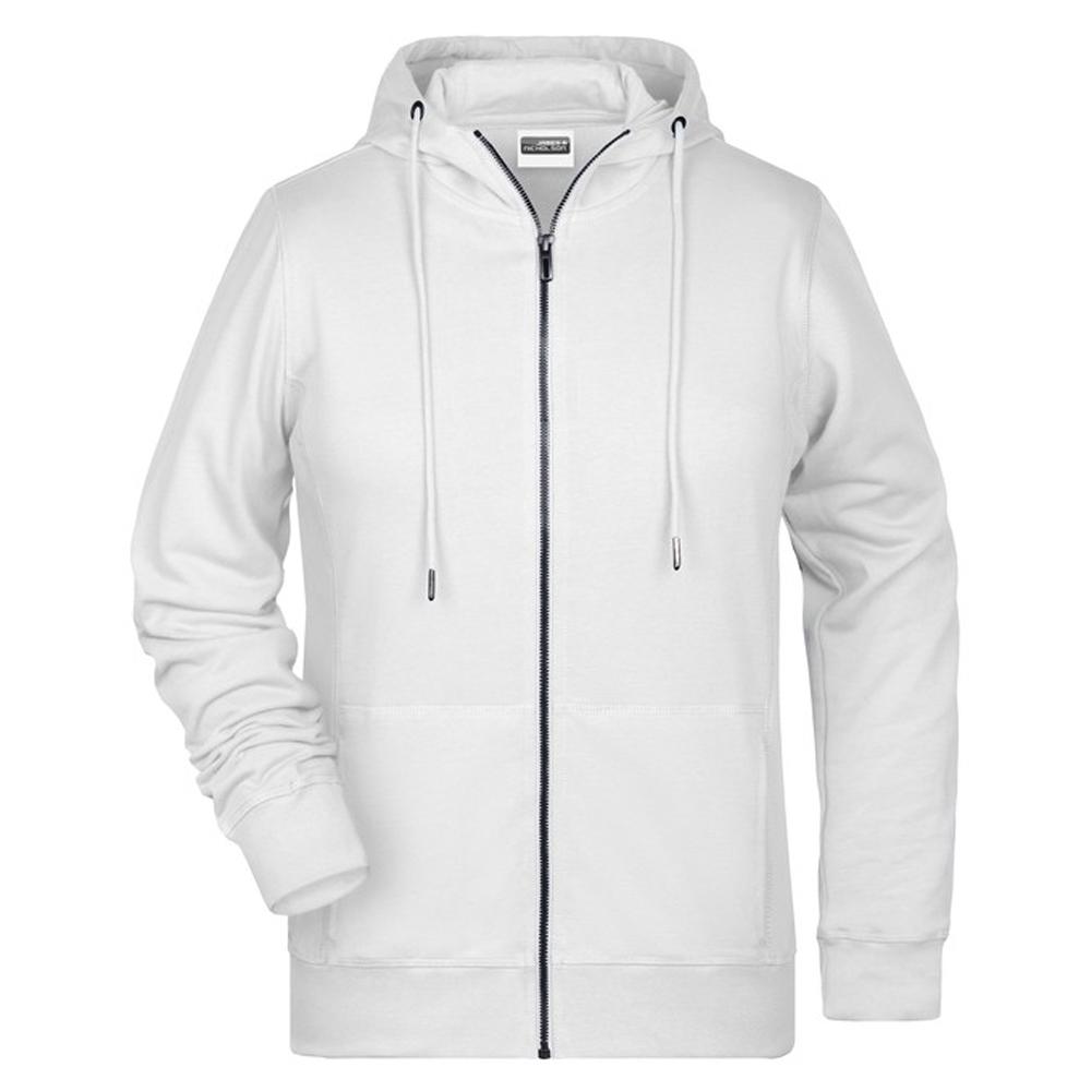 James and Nicholson Womens/Ladies Full Zip Hoodie