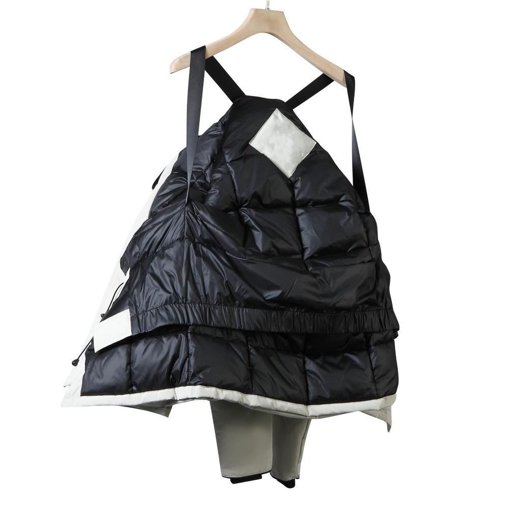 Men's Expedition-Style Goose Down Parka – Winter Windproof with Belt