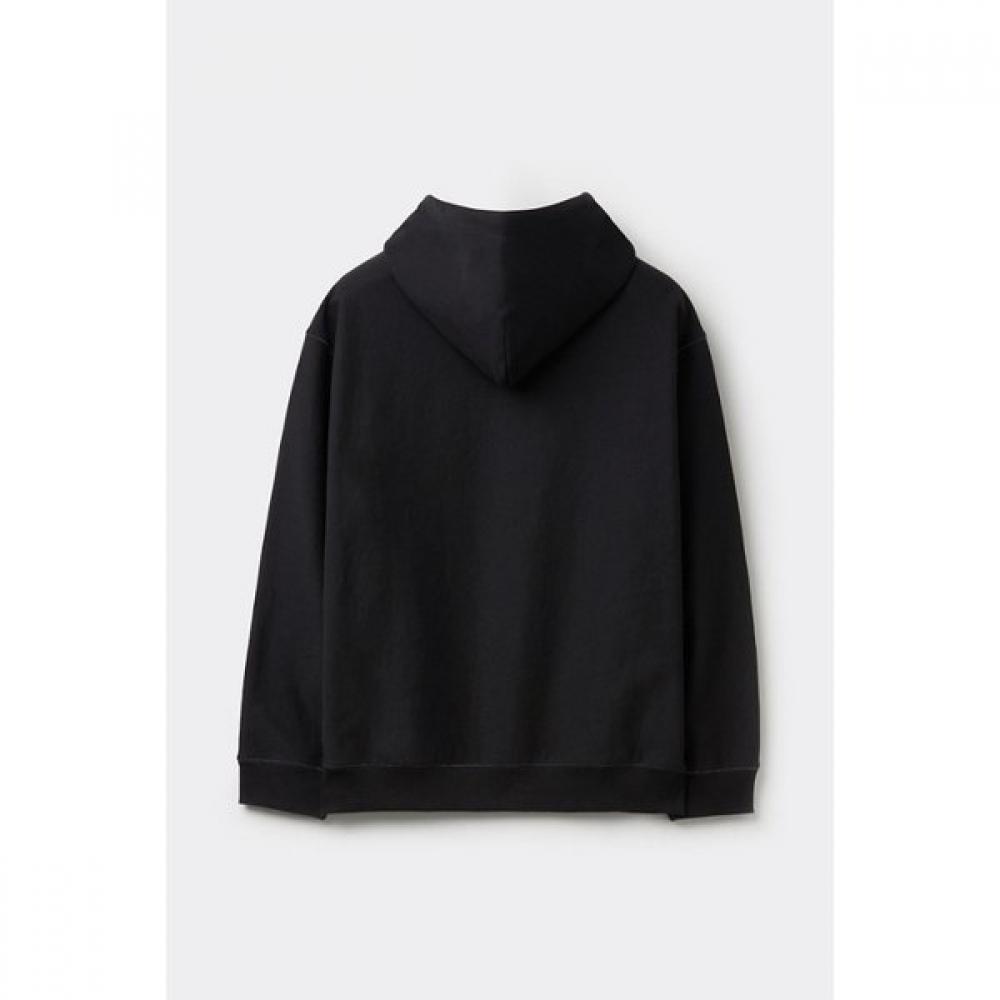 Customellow Black Stitch Hoodie Black Cwtaw25633bkx