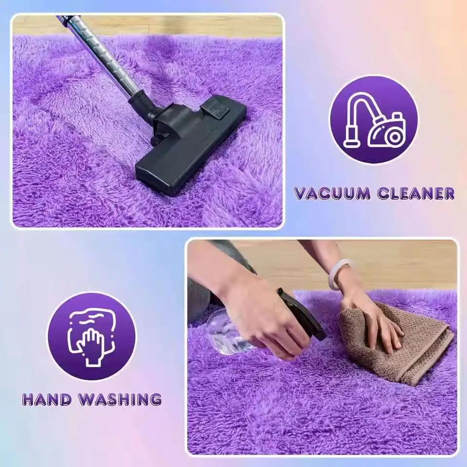 VIKAMA Silk And Wool Carpets Are Soft And Do Not Shed Easily. Pet Supplies Are Comfortable, With Long Plush Dog And Cat Bed Mats