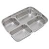 4 Compartment Leakproof Lunch Box 304 Stainless Steel Bento Lunch Box  For Picnics