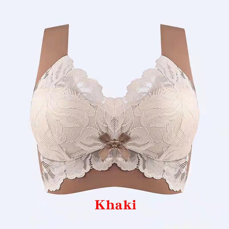 Бесшовные бюстгальтеры большого размера, кружевной женский жилет ...
