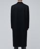 Musinsa Standard Mtr Daddy Shoulder Single Long Coat [Black]