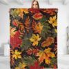 Funny Bacon Theme Throw Blanket  Plush Soft Comfy Lightweight Warm Fuzzy AntiPilling Flannel Blanket for Couch Sofa