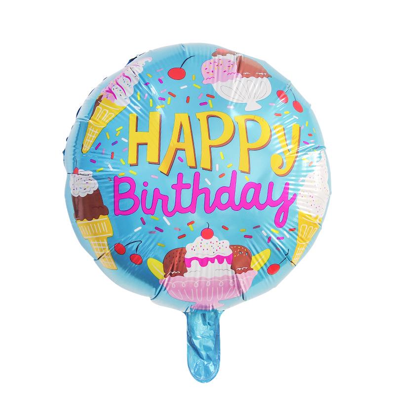 Sweet Treats Donut & Ice Cream Balloon for Baby Birthday Party