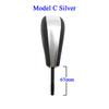 3 Colori Auto Auto Nero Fibra di Carbonio Pomello Leva Cambio Ricambio Per BMW 1 3 5 7 X3 X5 Z3 Z4 E81 E82 E85 E90 E91
