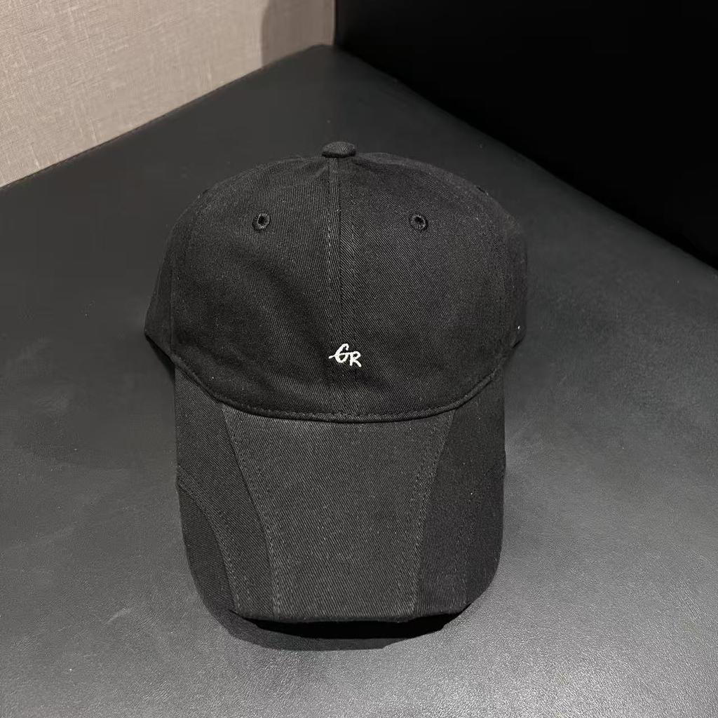 Korean niche trendy brand retro embroidery letter cap children spring and autumn new versatile face small baseball cap men