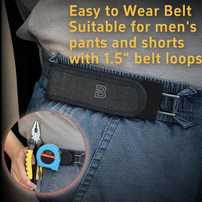 Buckleless Belt Elastic Adjustable Lazy Belt Fastener Tape Design Stretch Waistband Lazy Convenient Belt