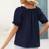 Womens Tops Off The Shoulder Blouses Casual Cute Puff Sleeve T Shirts